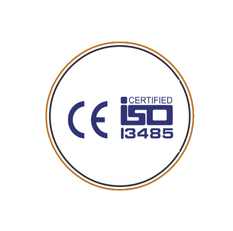 CE and ISOMED Logo for Lyfas