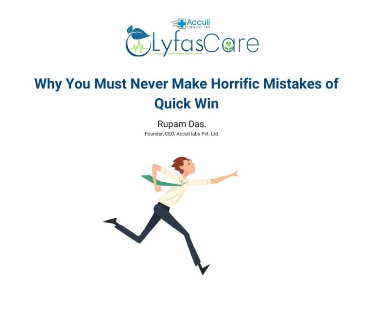Why You Must Never Make Horrific Mistakes of Quick Win